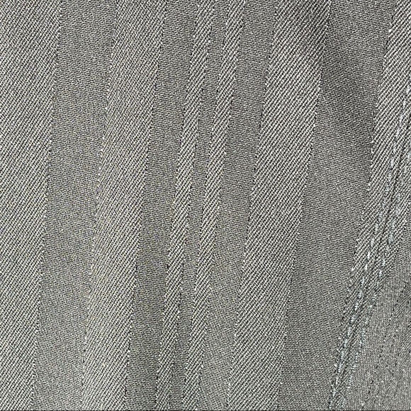 Poleci Metallic Pin-Stripe Jacket w/ Bell Sleeves - Picture 4 of 15